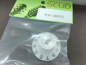 SCUD KW260VI ハットノブ VOLUME インチ