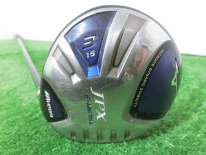 ♪MIZUNO ミズノ JPX E-METAL 3W フェアウェイウッド 15°/純正 シャフト QUAD FLEX-S G8346♪