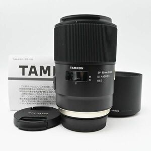 【新品級の極上美品/動作◎】TAMRON SP90mm F2.8 Di MACRO 1:1 USD ソニーAマウント用 F017S　タムロン