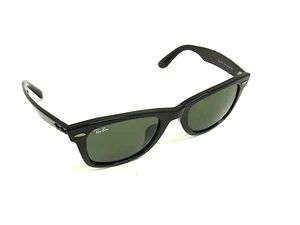 1円 Ray-Ban レイバン RB2140-F 901 52□22 3N WAYFARER サングラス メガネ 眼鏡 メンズ レディース ブラック系 FF5877