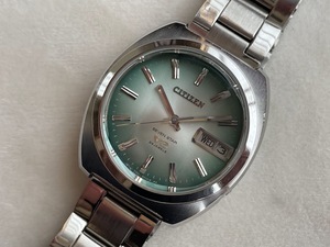 １９７０年代　　 CITIZEN　 シチズン 　　SEVEN STAR V2　　２４JEWELS　　　自動巻き　　美品