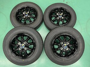 新品SET 2023年製 TOYO V02e 145/80R12 80/78N ZACK JP209 4J +42 4H PCD100 4本SET 軽トラ 軽バンに バランス調整済み P2403232