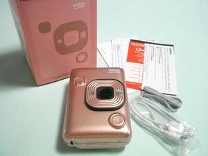 １円～【極美品・動作品】FUJIFILM（富士フィルム） instax mini LiPlay ★インスタックス ポラロイドカメラ