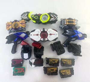 【中古品】仮面ライダーゼロワン 変身ベルト等 まとめセット アークドライバー サウザンドライバー ショットライザー ライズキー他