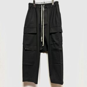 極美品◇Rick Owens リックオウエンス ウールサルエルパンツ 21FW 46 カーゴパンツ メンズ レディース ユニセックス