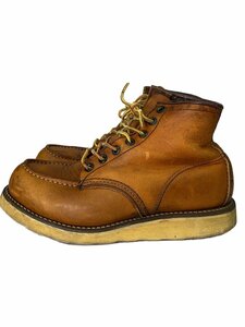 RED WING◆ブーツ/-/BRW/レザー