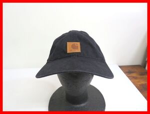 Carhartt カーハート キャップ ブラック 中古 2411★D-2166★