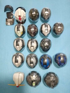 EXCEEDMODEL GUNDAM HEAD エクシードモデル　ガンダムヘッド ①-④フルコンプ　ZETA HEAD① 全17個　セット　ダブリ無し　レア有り 