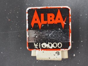 セイコー SEIKO アルバ ALBA オールド クォーツ 腕時計用 新品販売時 展示タグ 紙タグ 品番: 読取不能 cal: Y486