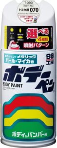 車体メーカー純正カラーナンバー:070 ソフト99(SOFT99) 99工房 補修ペイント ボデーペン Tー093 300ml T