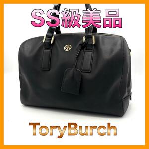 ☆美品☆ToryBurch トリーバーチ ハンドバッグ 2way ショルダーバッグ ブラック 鞄 肩掛け クロスボディ レディース ブラック 黒