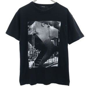 ラブレス プリント 半袖 Tシャツ M ブラック LOVELESS メンズ