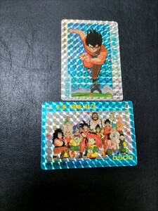 美品 DRAGON BALL CARDDASS カードダス ドラゴンボール アマダ 1弾 No.1 ポイントハゴハン PPカード パート1弾 No.4 孫悟空 BANDAI キラ 