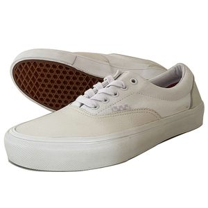 格安VANSバンズ SKATE ERA PRO エラプロ WHITEレザーホワイト 27.5cm新品未使用