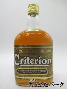 【古酒】 クリテリオン 特級表示 正規品 森村商事 43度 750ml [ＬＬ-1204-13]