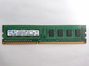 中古品★Samsung メモリ 1GB 1Rx8 PC3-10600U-09-10-A0★1G×1枚 計1GB