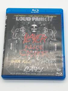 【2004】スレイヤー　アリス・クーパー　LOUD PARK17 DAY1 ブルーレイ2枚+DVDR2枚セット　＊【783204000009】