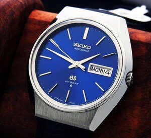 GRAND SEIKO グランドセイコー ハイビート 56GS 5646-8000 Steel Blue Dial メンズ 自動巻き(美品、OH済み ) / 36mm