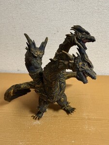 【中古美品】バンダイ　キングギドラ　ソフビ　2004　詳細不明