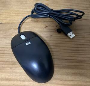 hp ヒューレットパッカード USB マウス★ブラック★約W6.2×H3.8×D11.5cm