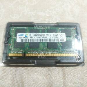 新品 SANSUNG サムスン ノートPC用メモリ PC2-4200S DDR2-533MHz 2GB CL4 SO-DIMM 送料無料