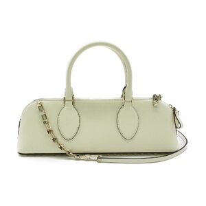 Valentino ヴァレンチノ ショルダーバッグ ショルダーバッグ ホワイト系 レザー レディース