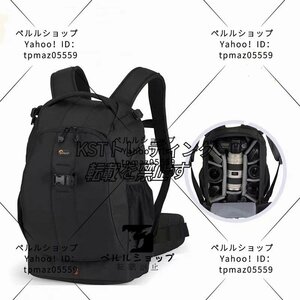 一眼レフ用バックパック Lowepro ロープロ フリップサイド500AW 大容量25L レインカバー