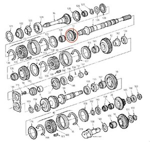 フォード マツダ製 M5R2 5速 マニュアル トランスミッション 3速 スピード ギア Ford MT パーツ F150 トラック ブロンコ