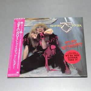 紙ジャケ　　SHM-CD　　　TWISTED　SISTER　　　　/　 　 　STAY　HUNGRY　　　　紙ジャケット　　国内盤　　　