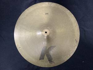 送料無料 裏K 初期 EAK K ZILDJIAN RIDE 20インチ アーリーアメリカン Ｋ ジルジャン ライド シンバル ドラム 