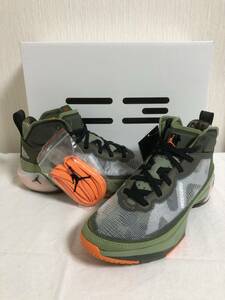 新品 NIKE UNDEFEATED AIR JORDAN 37 OIL GREEN 25cm ナイキ アンディフィーテッド エアジョーダン コラボ 限定 7 8 26 ジョーダン