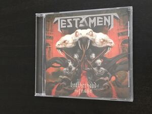 TESTAMENT [テスタメント] 2016年 『BROTHERHOOD OF THE SNAKE』 CD