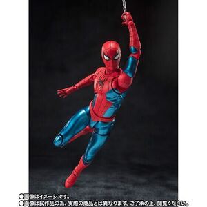 新品 輸送箱 未開封 S.H.Figuarts スパイダーマン [ニューレッド&ブルースーツ] (スパイダーマン：ノー・ウェイ・ホーム） フィギュアーツ