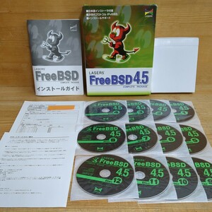 g35□LASER5 FreeBSD 4.5COMPLETE PACKAGE 日本語インストーラ付属 次世代プロトコル IPv6対応 PC-9801.PC-9821に最適 240607