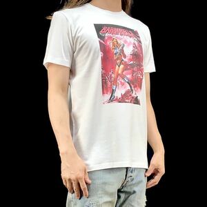 新品 バーバレラ ジェーンフォンダ フランス SFコミック レトロ エロ 映画ポスター サイケポップ Tシャツ Lサイズ 男女兼用 ユニセックス