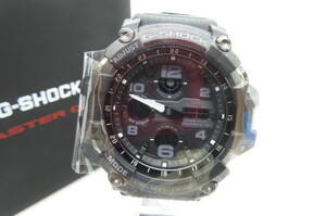 1円～【未使用　動品】CASIO カシオ G-SHOCK G-ショック マッドマスター GWG-100 タフソーラー メンズ腕時計 ブラック 箱/取説あり　5-9-4