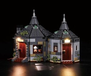 ★新品!!激レア★ MOC LEGO レゴ ハリーポッター 75947 互換 グリッドの小屋 バックビークの救出 LED ライト キット カスタムパーツ DL028