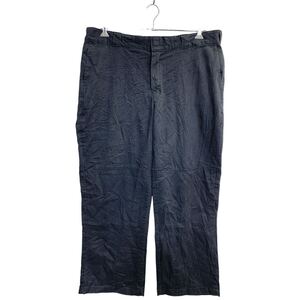 Dickies ワークパンツ W41 ディッキーズ ダブルニー ブラック 古着卸 アメリカ仕入 2409-150