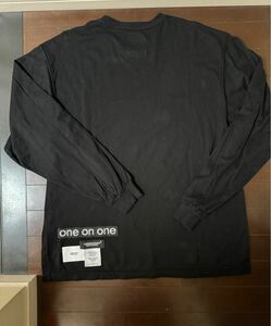 WTAPS × UNDERCOVER ダブルタップス アンダーカバー 長袖Tシャツ 221ATUCD-CSM02S one on one コラボ 2022SS ブラック 黒 ロンT