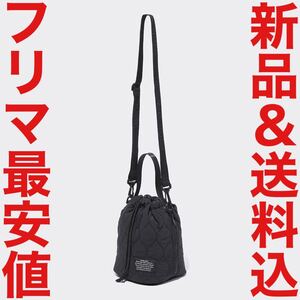 GU ジーユー キルティングサコッシュ UNDERCOVER アンダーカバー 黒 新品 ショルダーバッグ サカイ sacai porter ポーター fragment soph