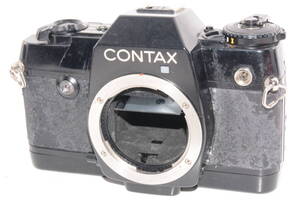 【外観並級以下】CONTAX コンタックス 137MA QUARTZ ボディ ブラック 　#u3387