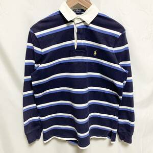 POLO Ralph Laurenポロ ラルフローレン ラガーシャツ 長袖ポロシャツ M