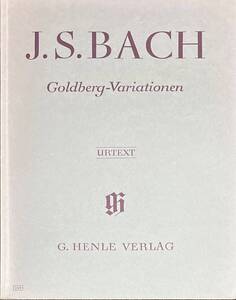 バッハ ゴールドベルク変奏曲 (ピアノソロ)輸入楽譜 Bach Goldberg-Variationen 洋書/原典版/Urtext