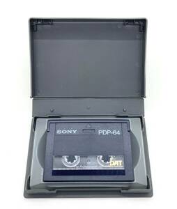 【 SONY プロ用 DAT 】 SONY For PROFESSIONAL USE 64min. PDP-64 ◎ ソニー 日本製 MADE IN JAPAN 室内保管品 ◎ 簡易消去済み