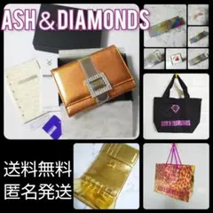 セレブ系★ASH＆DIAMONDS★キラキラ-スワロフスキー手帳★新品など3点