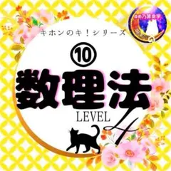 ゆめ乃算命学【キホン】⑩数理法　レベル４　　　　　　　　　　独学　鑑定　本　占い