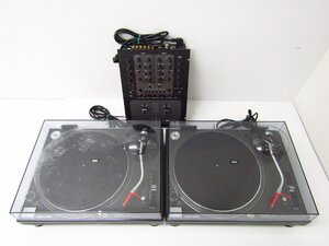 Technics テクニクス SL-1200MK5 ターンテーブル×2 ＆ RANE TTM57SL DJミキサー セット ◆G4681