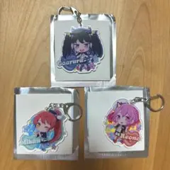 プリパラ ジョイポリス アクリルキーホルダー　ガルル 白玉みかん　レオナ