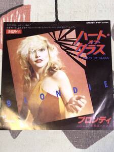 ★アナログ・レコード EP盤 　ブロンディ /Blondie『 Heart Of Glass』　 japan mint vinyl record 