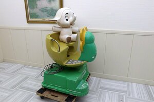 激レア！動画有 懐かしの珍品！昭和レトロ サトコちゃん ムーバー サトウ製薬 さとこちゃん コイン式 乗り物 電動式 幼児向け筐体2